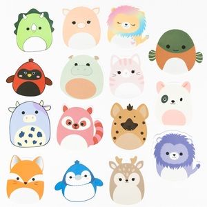 15 pcs Squishmallows Vinyl stickers decals